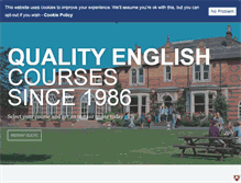 Tablet Screenshot of anglolang.com